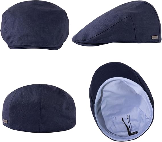 TOP-EX Casquette imperméable réglable avec protection solaire et saharienne, taille M/L - Navy