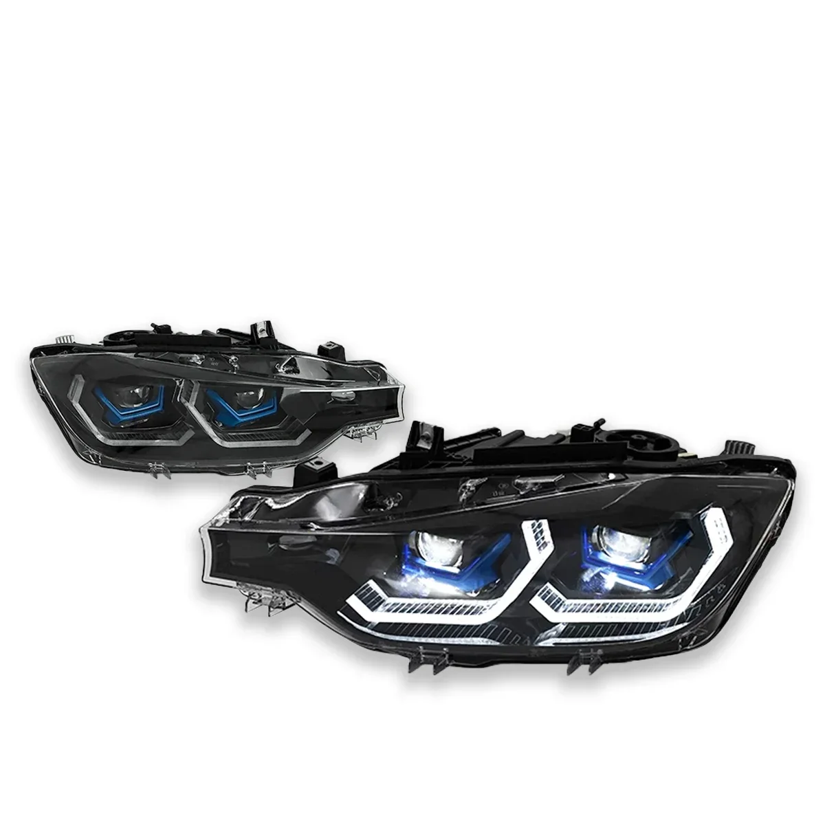TYPY Kit d’éclairage LED automobile pour BMW Série 3 F30 F35 2012-2019 phares antibrouillards DRL stop et clignotants