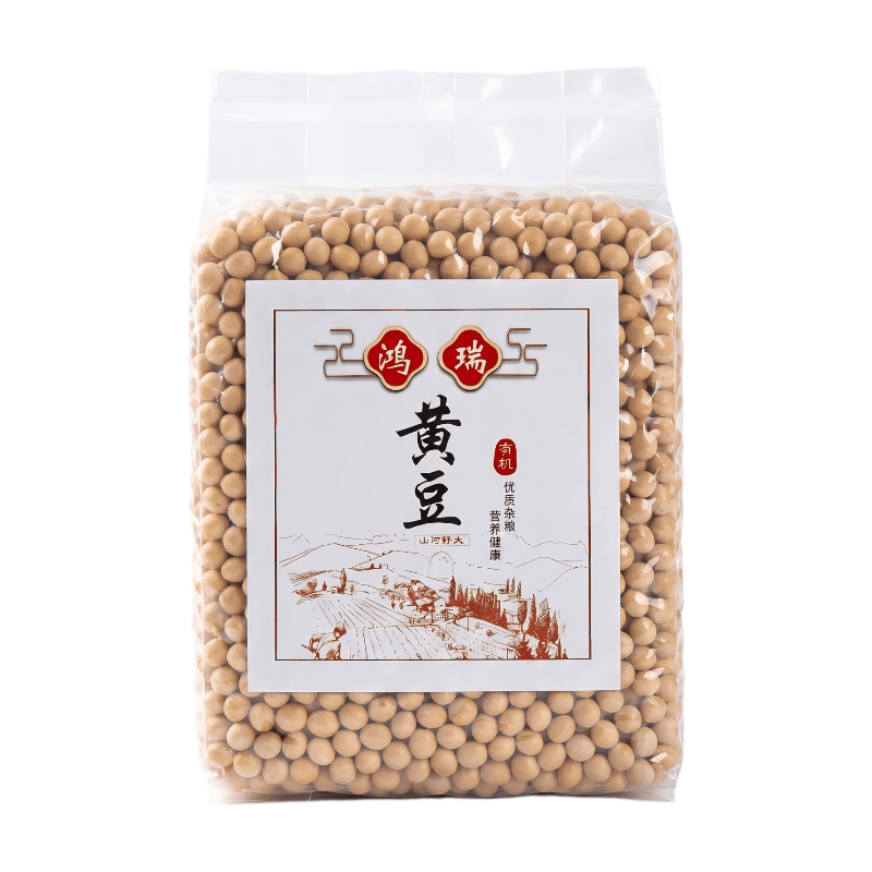 Hongrui Soja jaune biologique 800 g