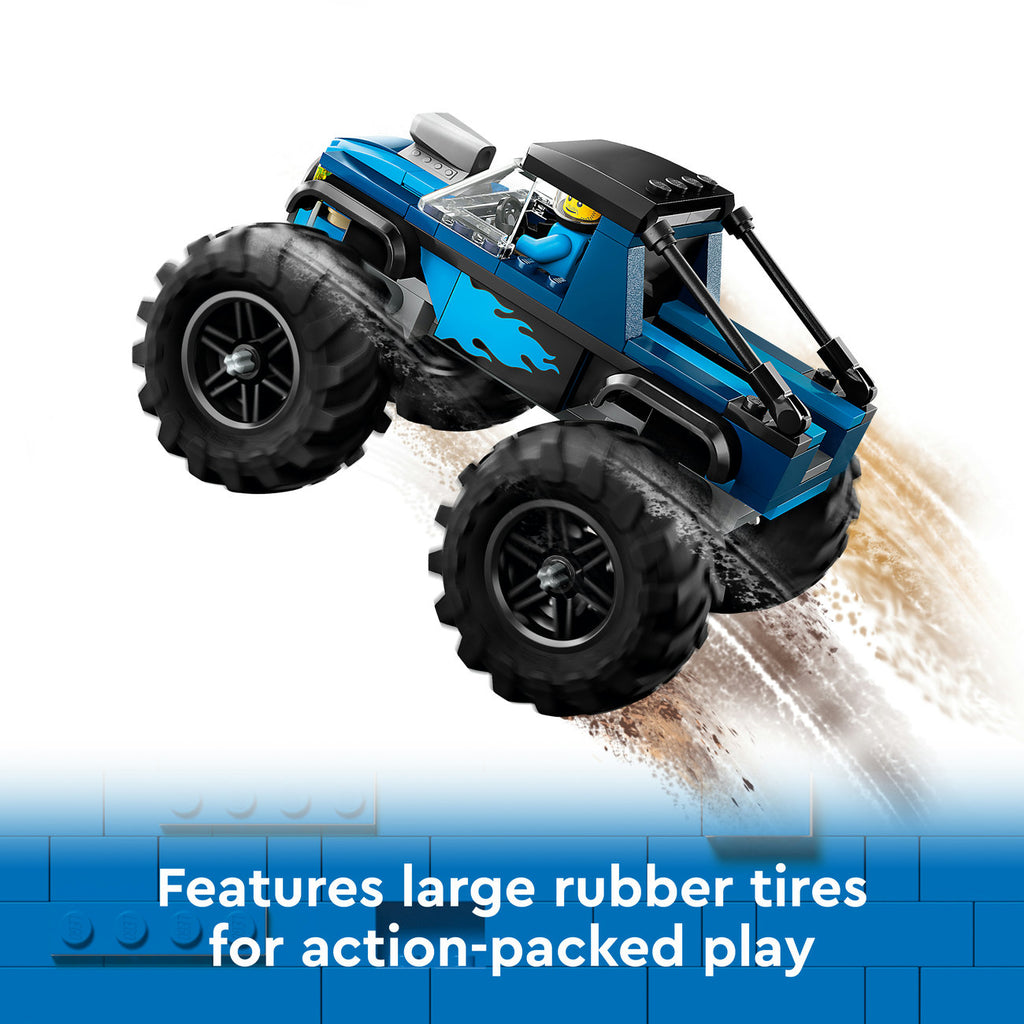 LEGO City 60402 Set de Construction Monster Truck Bleu