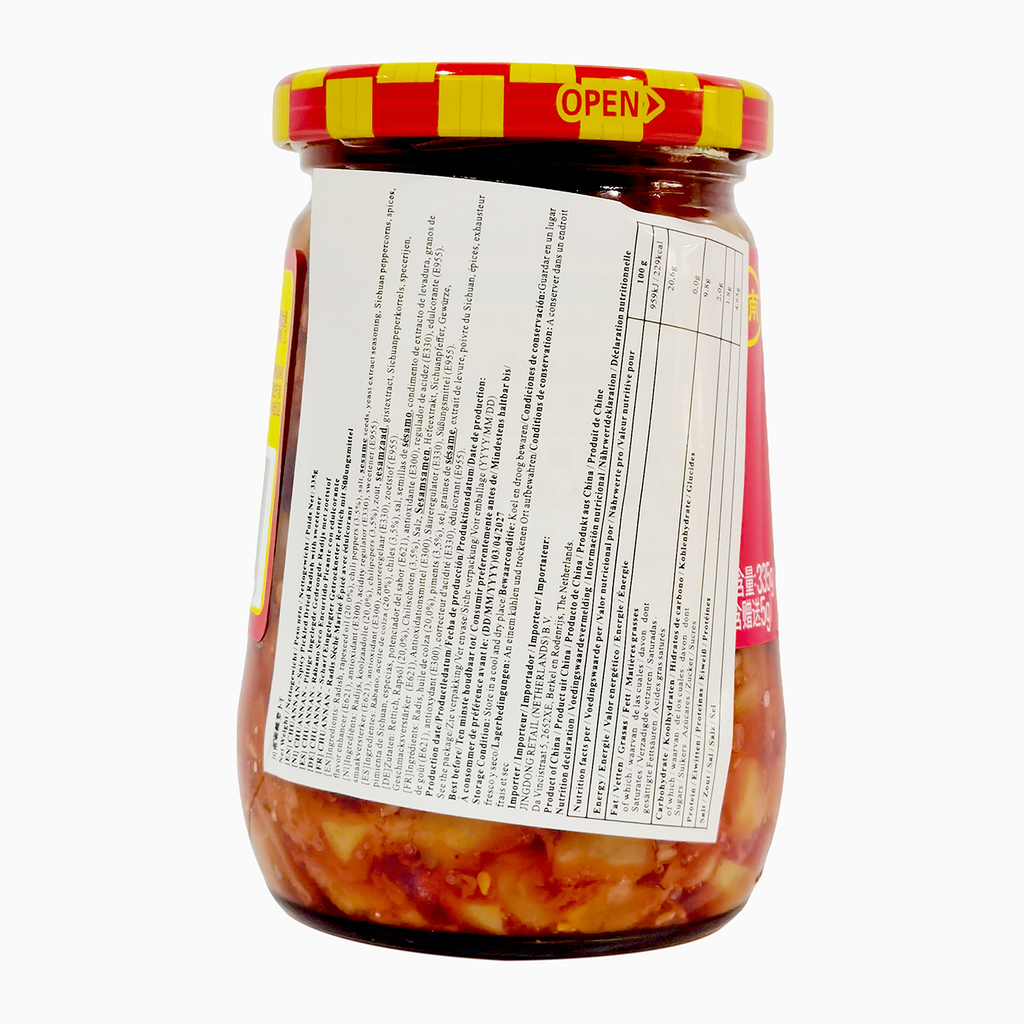 Chuan Nan Radis séché mariné épicé - 335 g