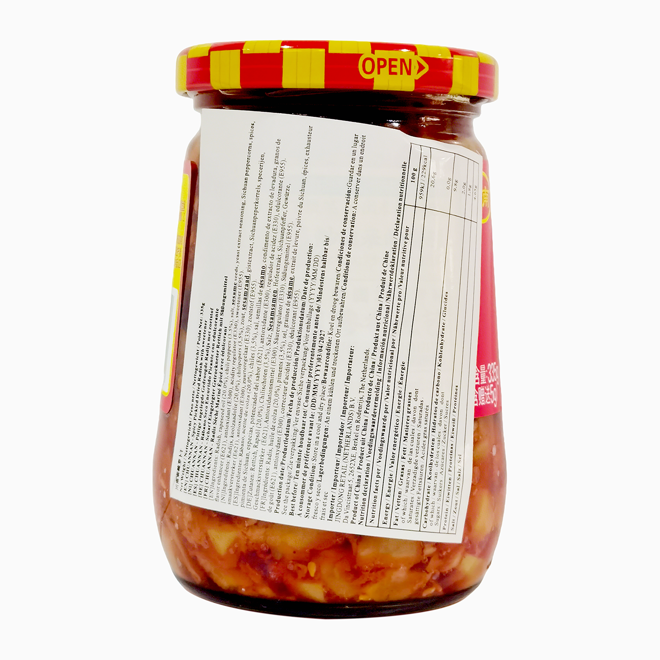Chuan Nan Radis séché mariné épicé - 335 g