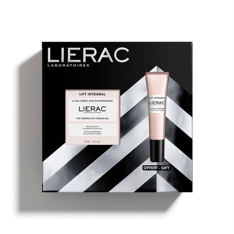 LIERAC Lift Intégral Coffret Le Gel-Crème Jour Raffermissant 50 ml + Le Soin Lift Regard 15 ml