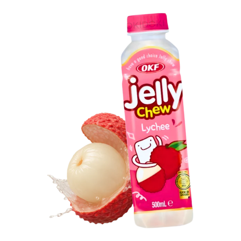 OKF Boisson gélifiée au litchi 500 ml