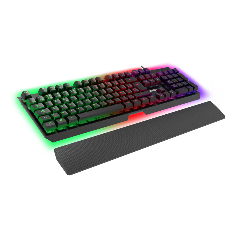 Akuma clavier gaming shônen k02 membrane touche retroeclaire