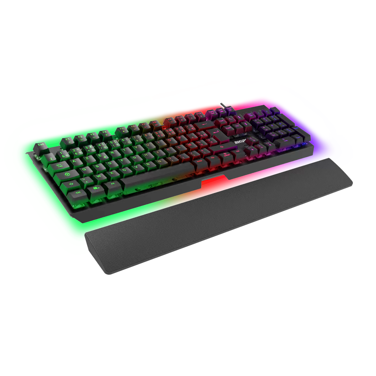 Akuma clavier gaming shônen k02 membrane touche retroeclaire