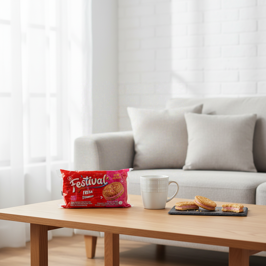 Festival Biscuits saveur fraise - 403 g