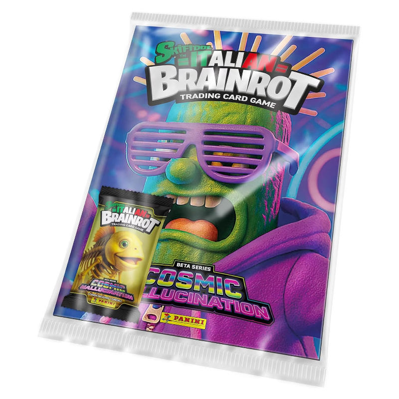 PANINI SKIFIDOL ITALIAN BRAINROT TRADING CARDS GAME 2 Starter 1 classeur + 1 pochette