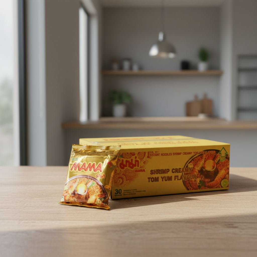 MAMA Nouilles instantanées saveur Tom Yum - 30 x 55 g