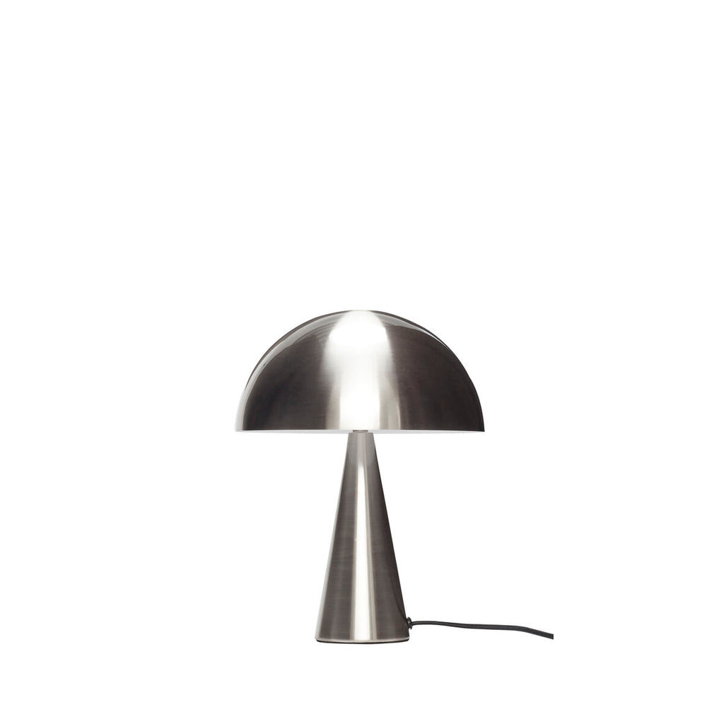 Hübsch Lampe de table Mush Mini Nickel