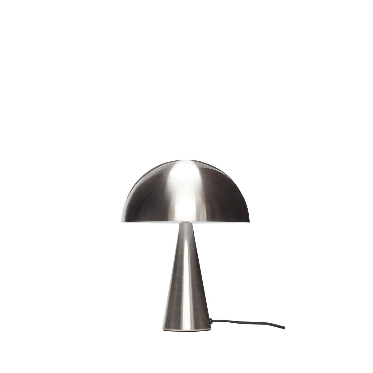 Hübsch Lampe de table Mush Mini Nickel