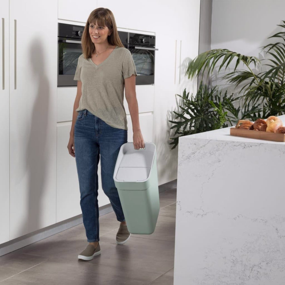CURVER Poubelle de tri READY TO COLLECT 30L 36.7 x 24.6 x 55.1 cm