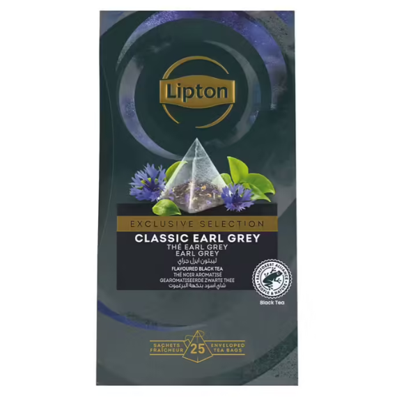 Lipton Feel Good Selection Thé Earl Grey 25 sachets