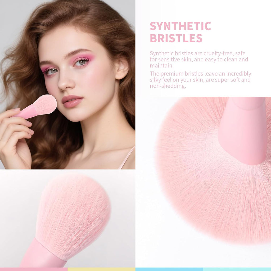 docolor Coffret de 17 pinceaux de maquillage - Color Block 2.0