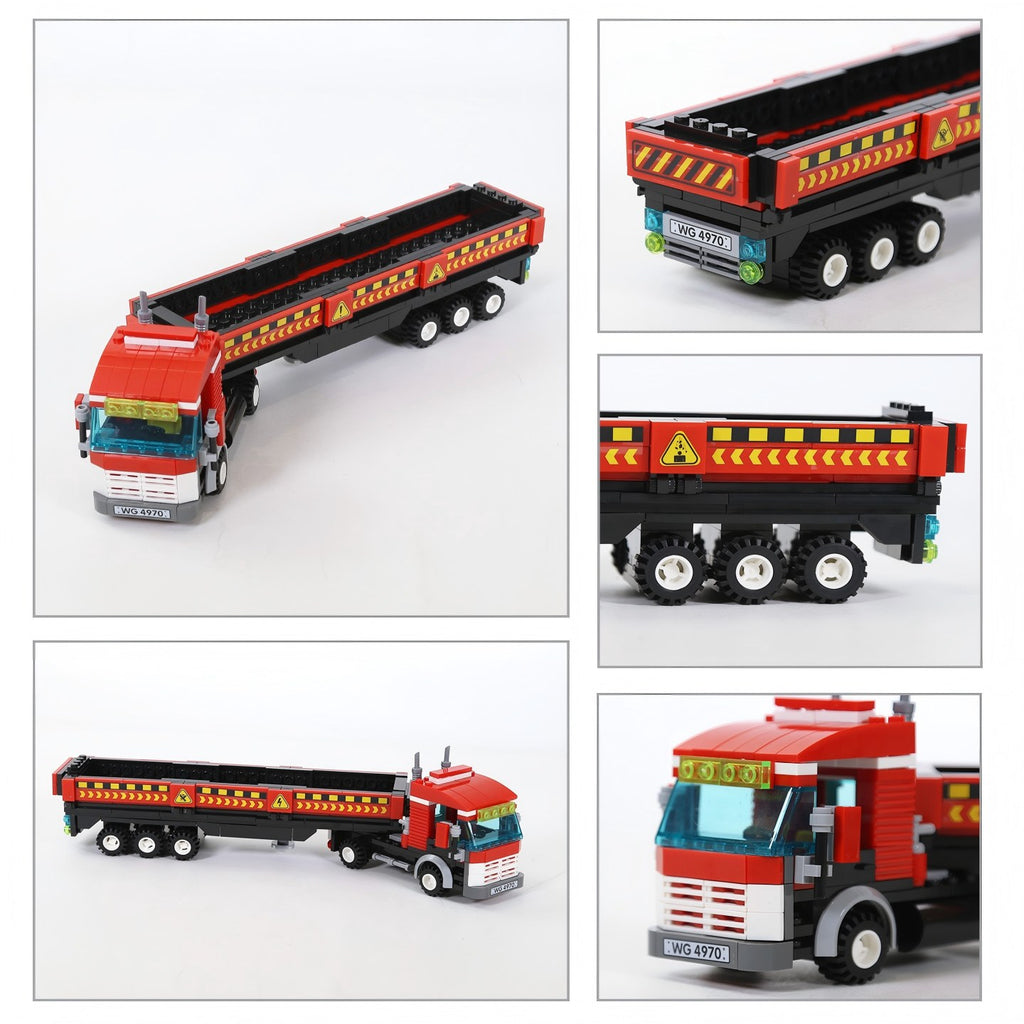 WANGE Ensemble de blocs de construction de 323 pièces pour camion lourd pour constructeurs amateurs