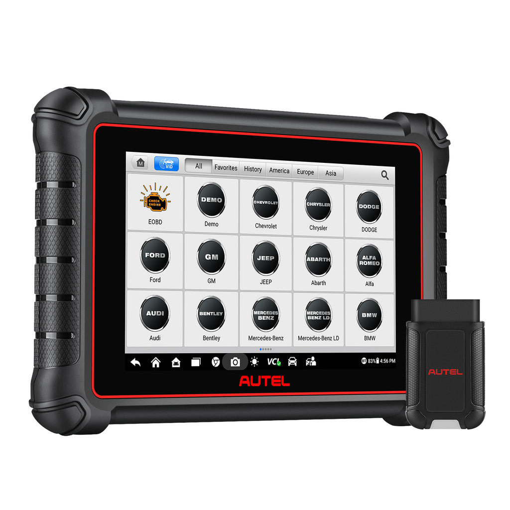 Autel MaxiCOM MK900-BT / MK900BT Scanner de diagnostic sans fil DoIP/CAN avec scanner de défauts (FD), test actif et diagnostic complet OEM