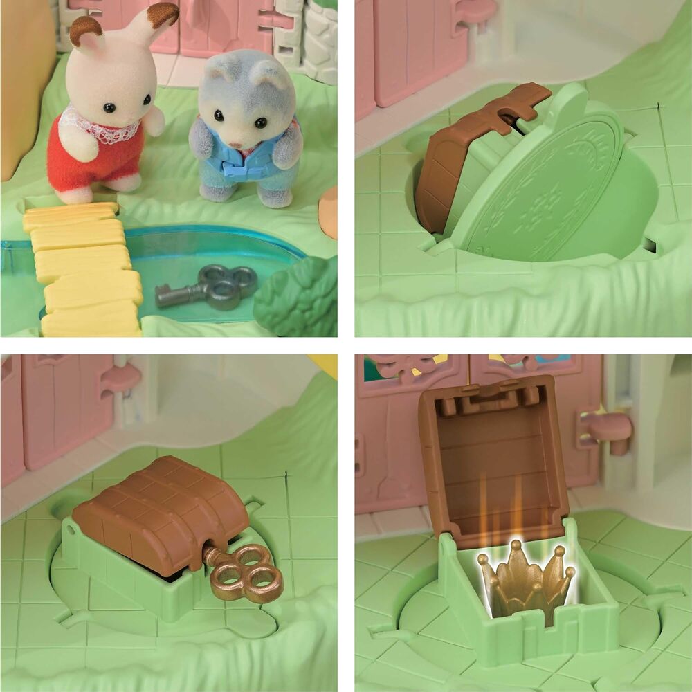 Sylvanian Families Coffret de Jeu Aventure Cascade de la Forêt Secrète