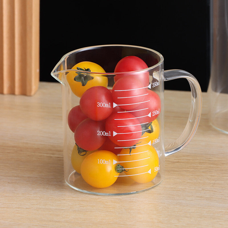 BJ Verre Doseur en Verre Borosilicate 350ml