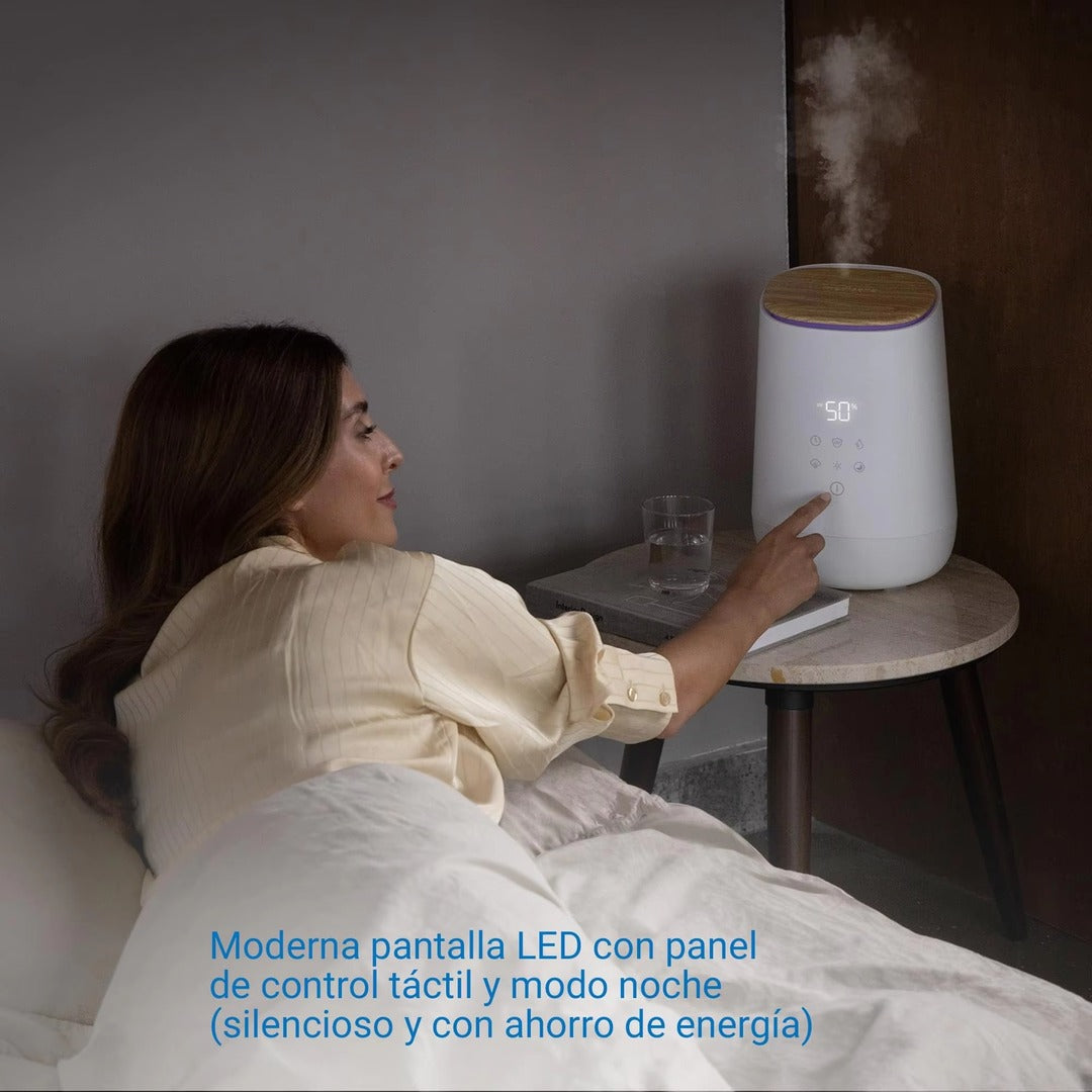 Medisana AH 680 Humidificateur d'air avec diffusion d’arômes et éclairage bien-être