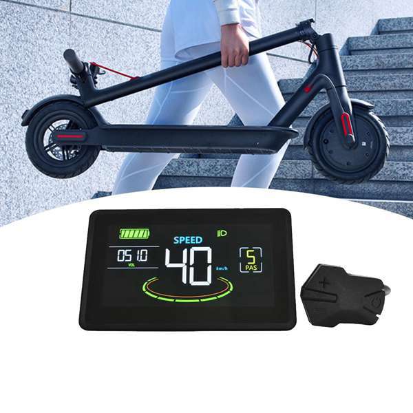 Tableau de bord TFT universel pour moto – Cluster d'instruments numérique avec compteur de vitesse LCD pour moto et scooter