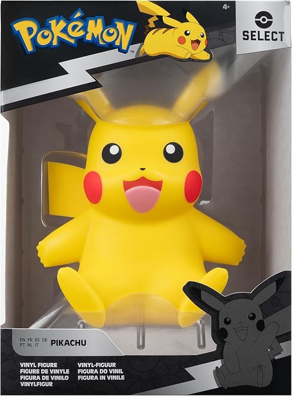 Pokémon Select Pikachu Figurine en Vinyle 4 Pouces par Jazwares (PKW2388 / 10,2 cm)