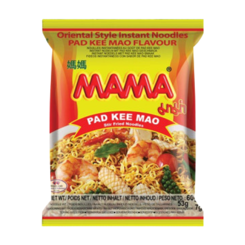 MAMA Nouilles instantanées Pad Kee Mao - 60 g
