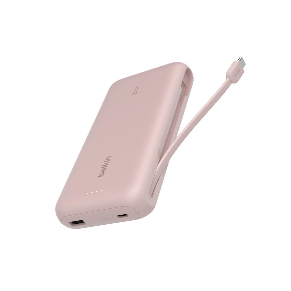 Belkin Batterie externe BOOST CHARGE compatible Power Delivery 20 000 mAh, rose