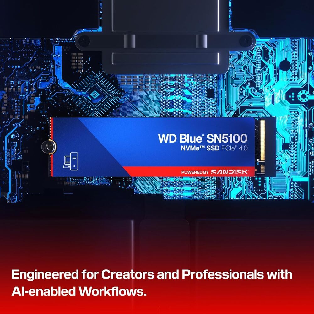Western Digital SSD Blue SN5100 1 To Nvme PCIe 4.0