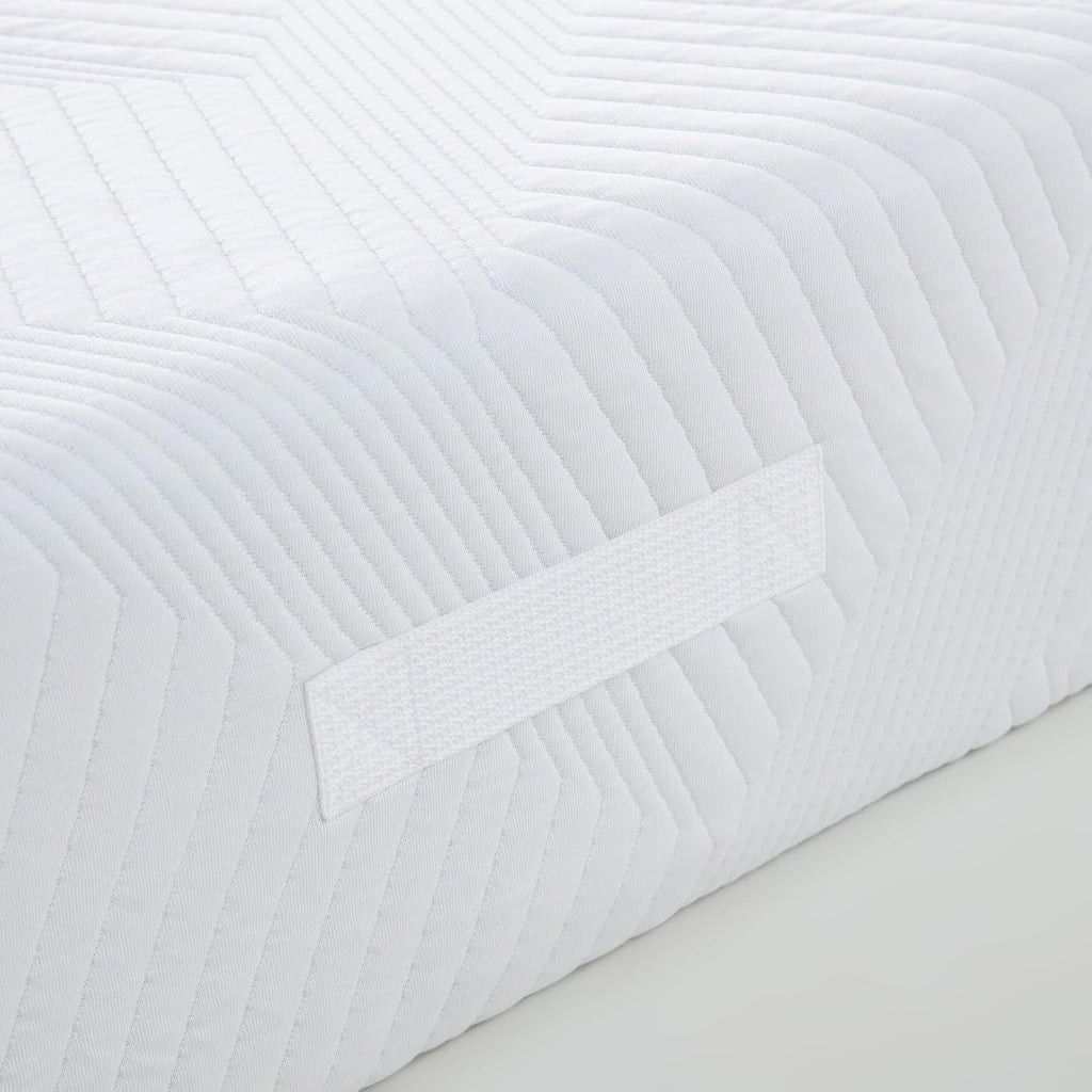 MLILY Matelas PRO 100 x 200 cm – Mousse froide + Mémoire de forme 7 zones, Fermeté H2 & H3, matelas roulé 2-en-1 en mousse gel, Hauteur 22 cm, Certifié OEKO-TEX