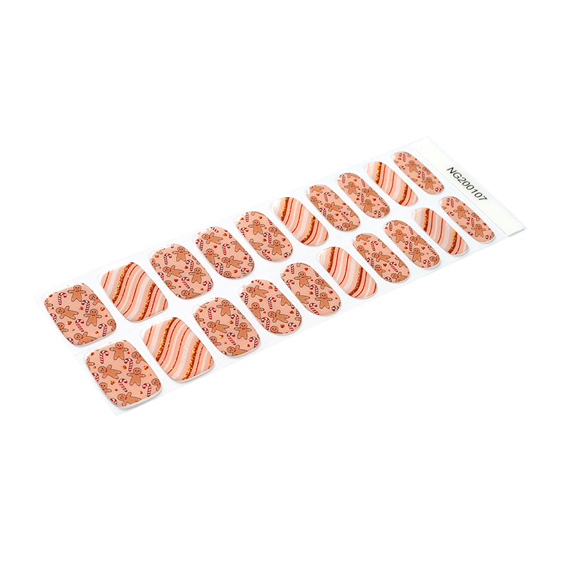 MeoMagic 14-50 Autocollants gels pour ongles - 20 pièces
