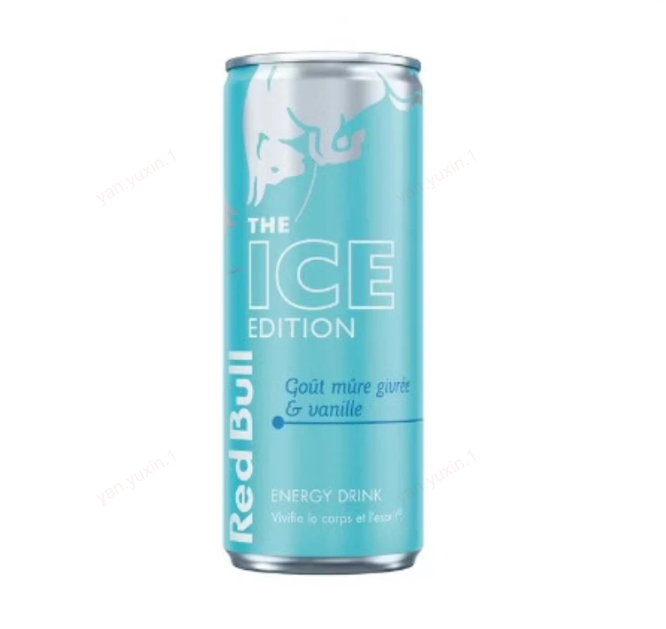 Red Bull Boisson énergisante saveur mûre givrée et vanille - 24 x 25 cl