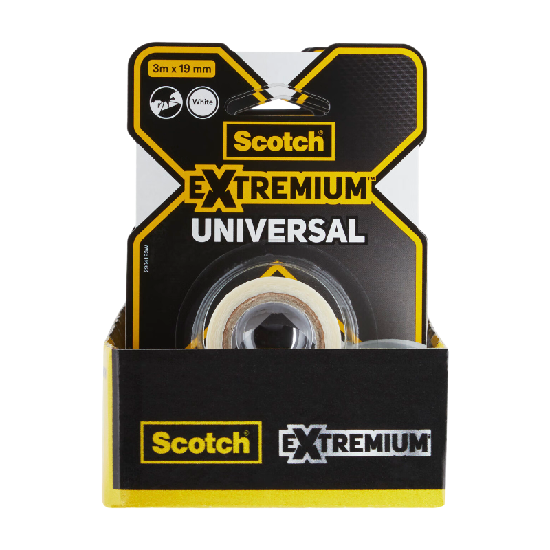 Scotch® Toile de Réparation UNIVERSAL Blanc 3 m x 19 mm