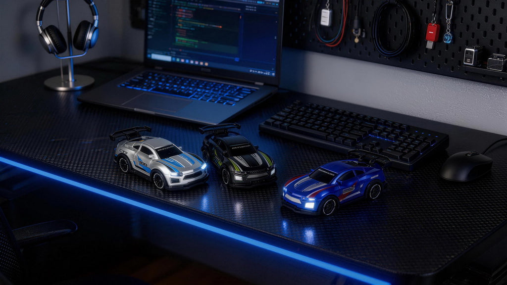 Voiture RC Drift 4x4 1:64 à Échelle Réaliste