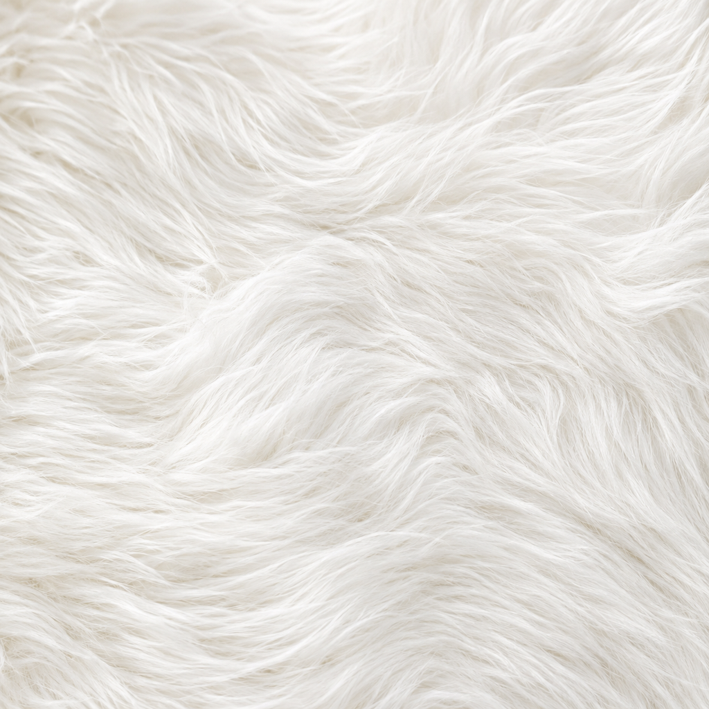 Tapis de Couloir en Peau de Mouton Imitation Laine, 60x150 cm Tapis d'Appoint en Peluche Douce, Tapis de Salon de Courtoisie en Shag Blanc avec Bordure Aspect Daim pour Près du Lit, Couloir