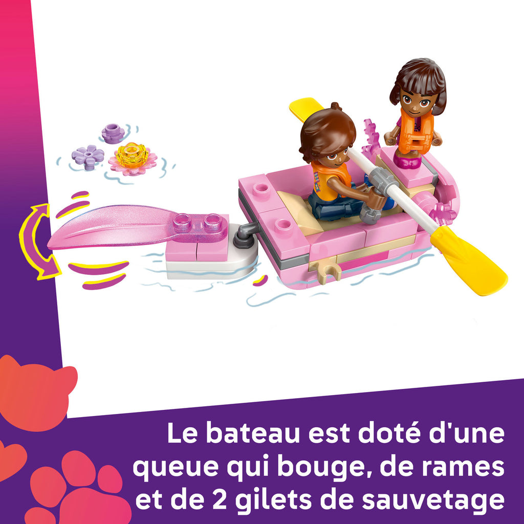LEGO Friends 42681 Le bateau d’aventures axolotl