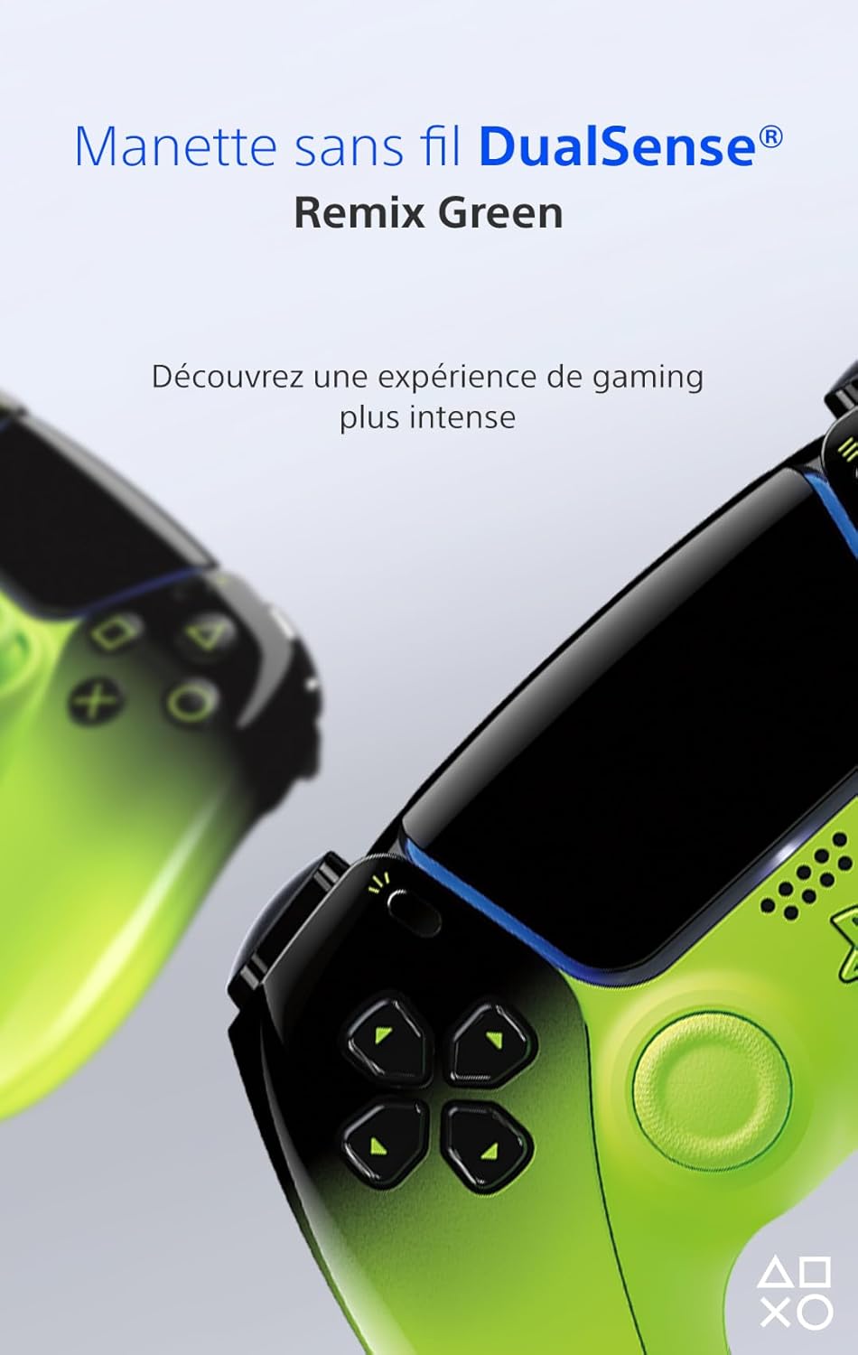 Sony Manette PS5 sans fil Dualsense - Hyperpop Edition - Remix Green