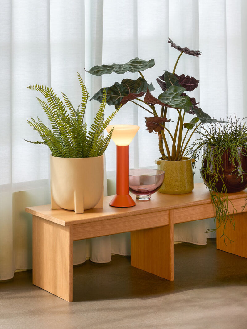 Hübsch Up pots Jaune (lot de 2)