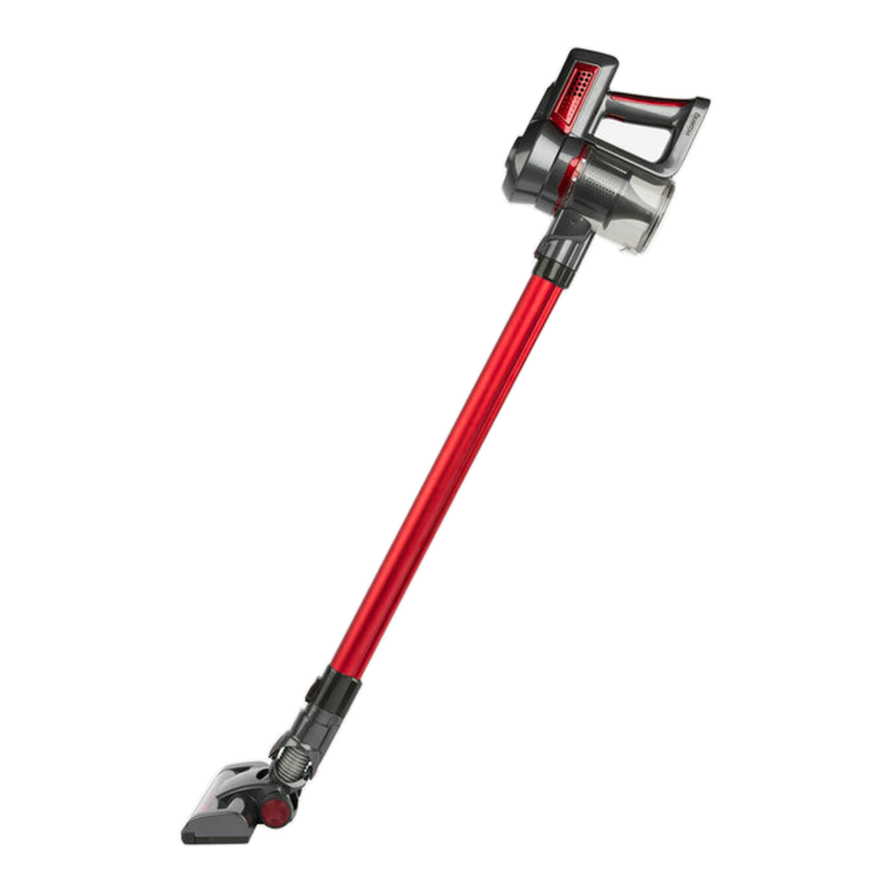 Aspirateur balai HKoenig UP600 Powerclean sans fil 2 en 1 Rouge et Gris