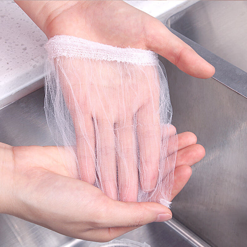 Bai Jie Lot de 200 poches filtrantes pour évier de cuisine