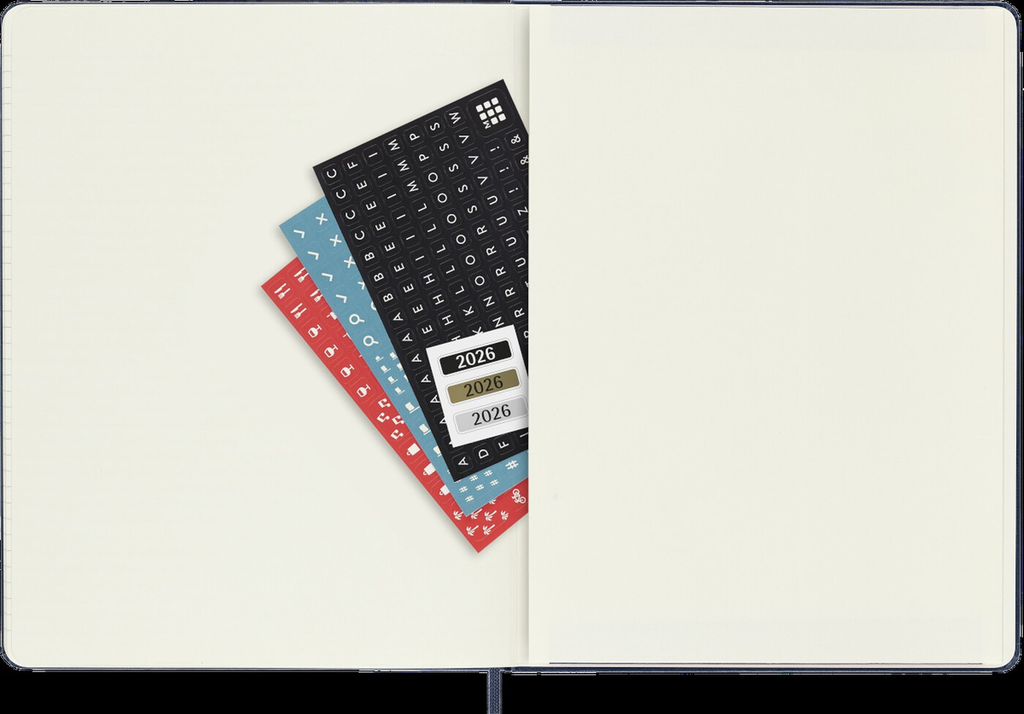 MOLESKINE Agenda semainier 12 mois XL rigide