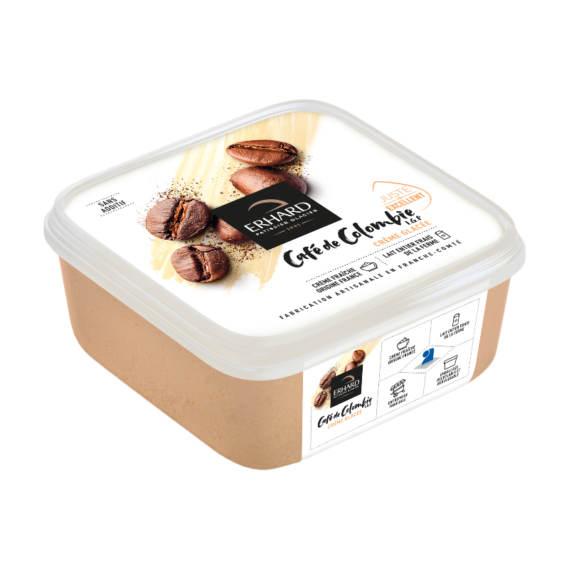 ERHARD Crème glacée café - 450 g