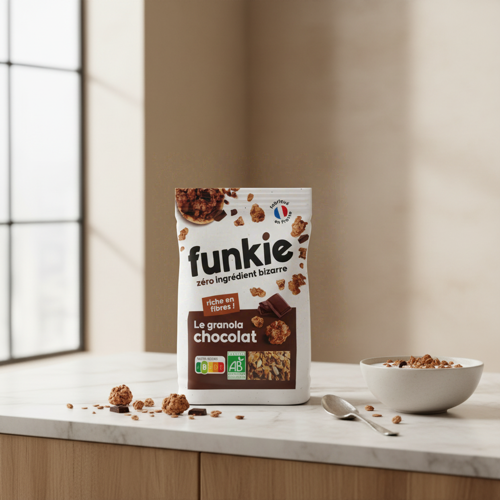 FUNKIE Granola biologique chocolat - 300 g