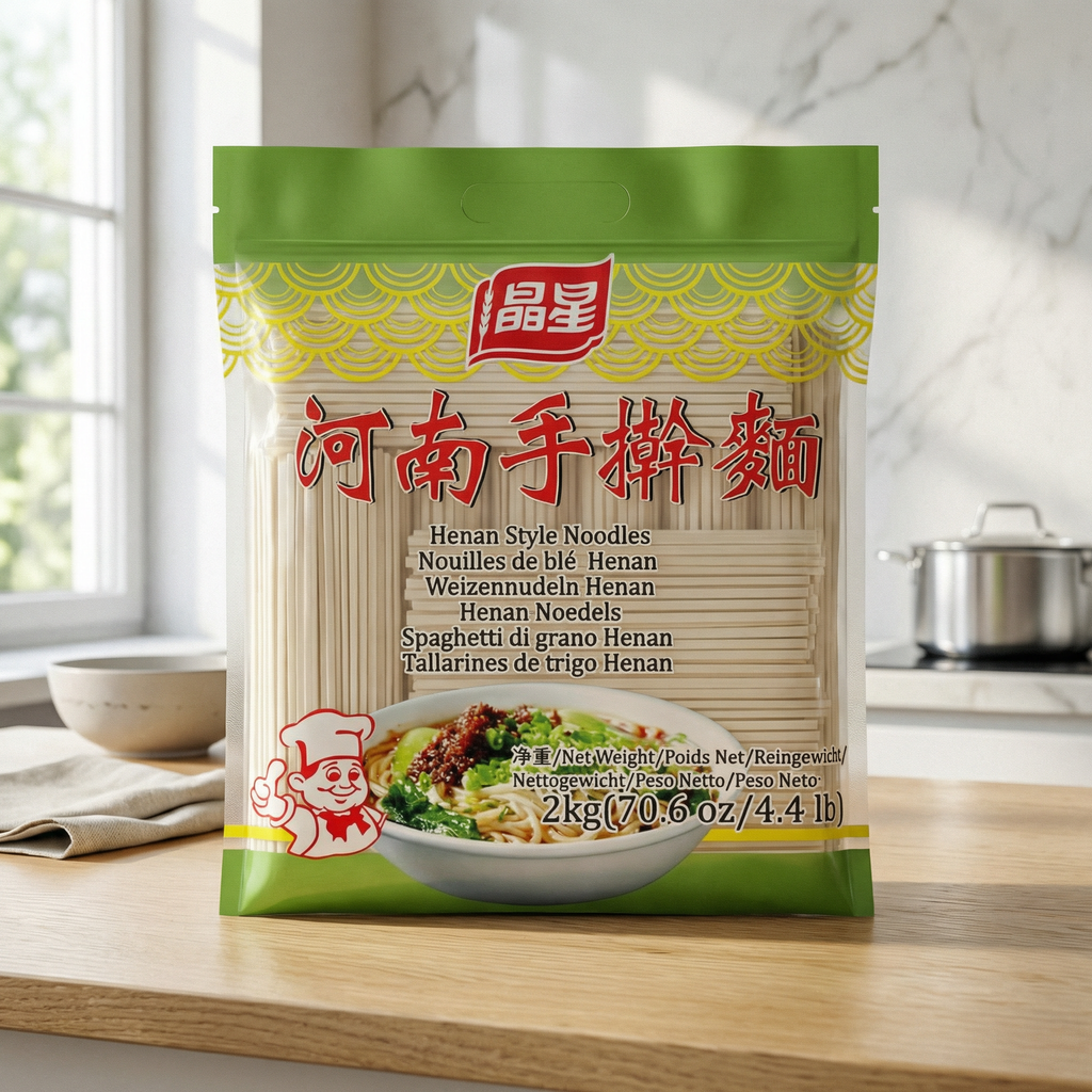 Jing Xing Nouilles artisanales du Henan 2 kg