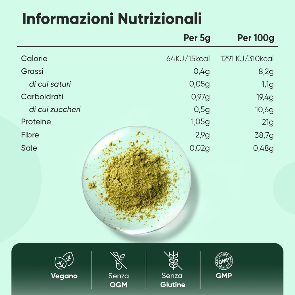 WeightWorld Super verts bio en poudre 200 g