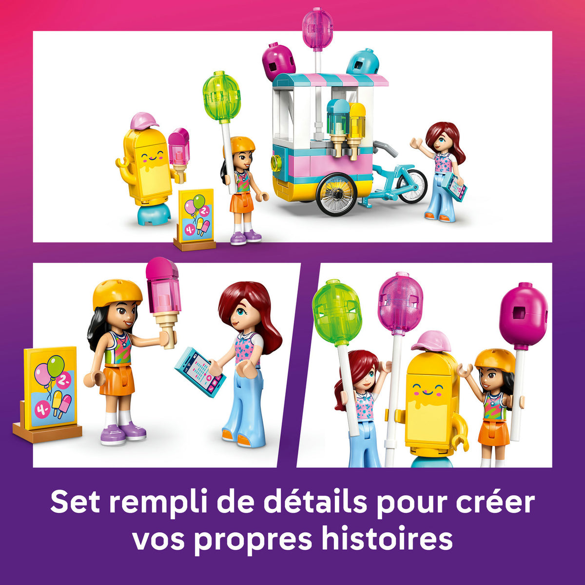 LEGO Friends 42692 Le stand de glaces et de ballons