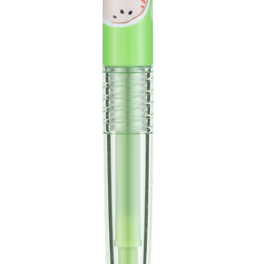 M&G Animaux en relief stylos gel effaçables, Lot de 6 stylos rétractables à encre bleu cristal, Pointe extra-fine 0,4 mm, Motif animal mignon