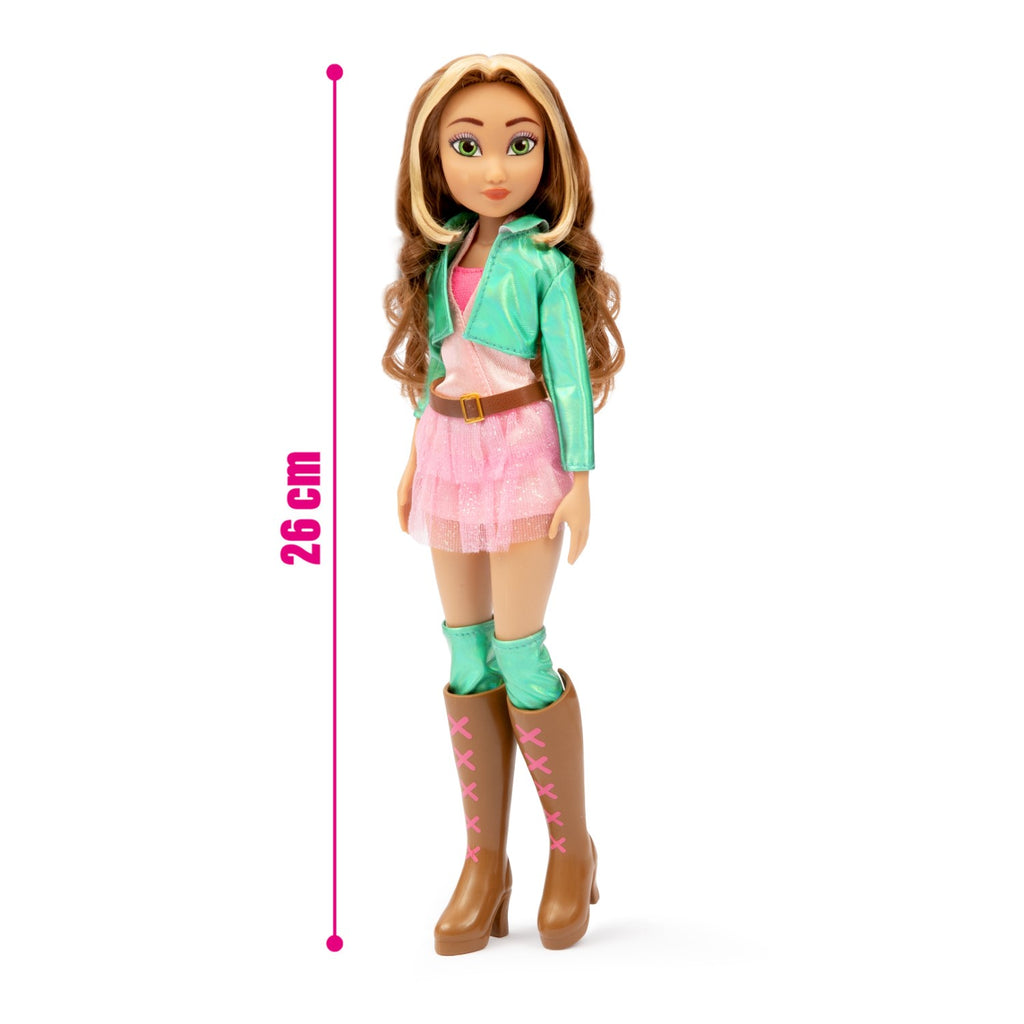 Winx Club Poupée articulée Winx, 26 cm, Série emblématique, Modèle Flora, 3 ans et plus, WNX772
