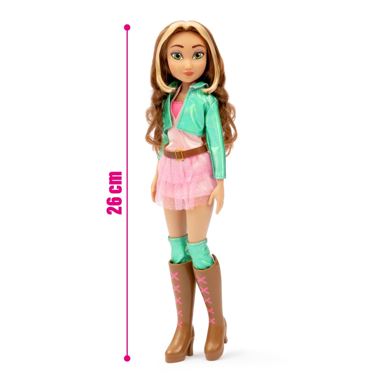 Winx Club Poupée articulée Winx, 26 cm, Série emblématique, Modèle Flora, 3 ans et plus, WNX772