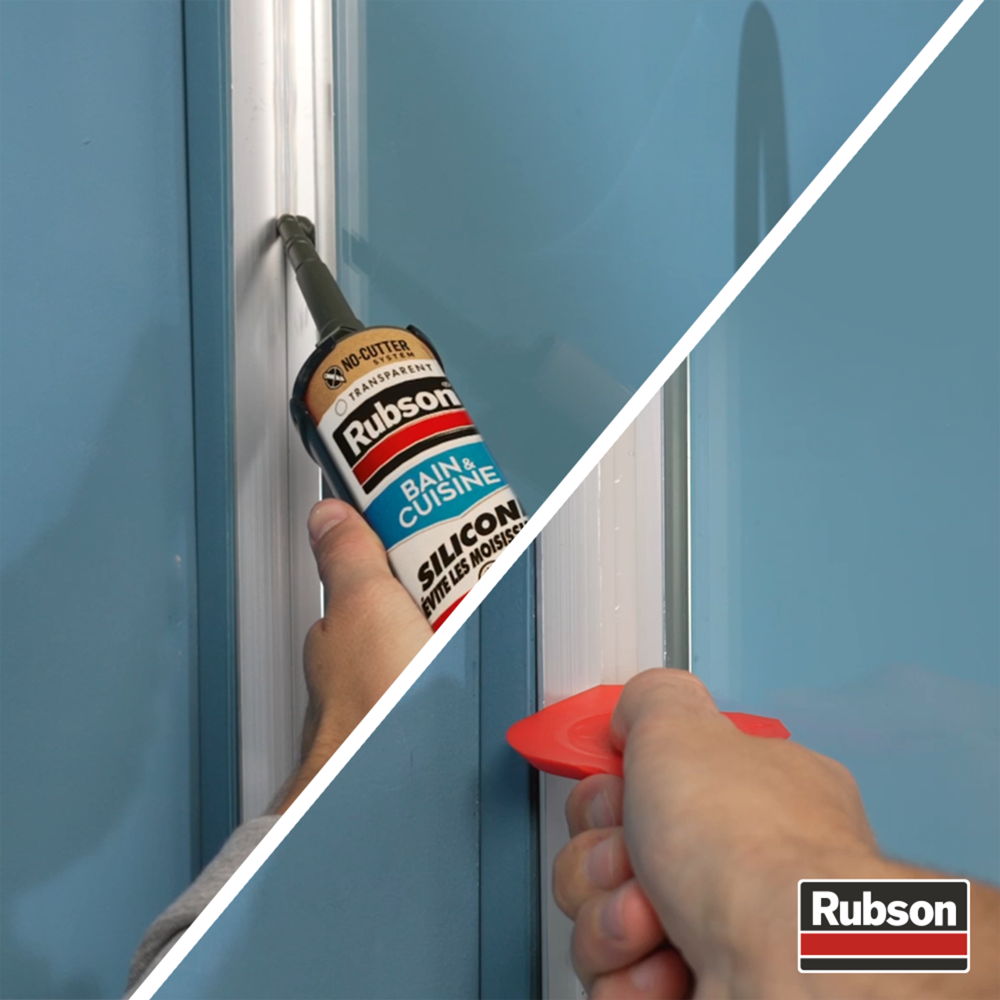 Henkel RUBSON Lisseur, outil pour lisser tous les types de joints - adapté à toutes les formules de mastic et toutes les largeurs de joint