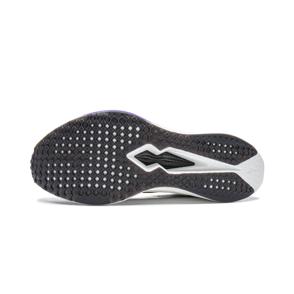 EU44 1/3 LI-NING Fly Electric 6 CHALLENGER Chaussures de course de vitesse pour hommes marathon sport et plein air - Noir